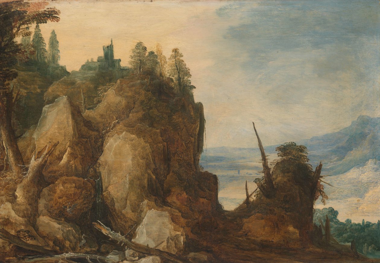 Bergsutsikt av Joos de Momper (II)