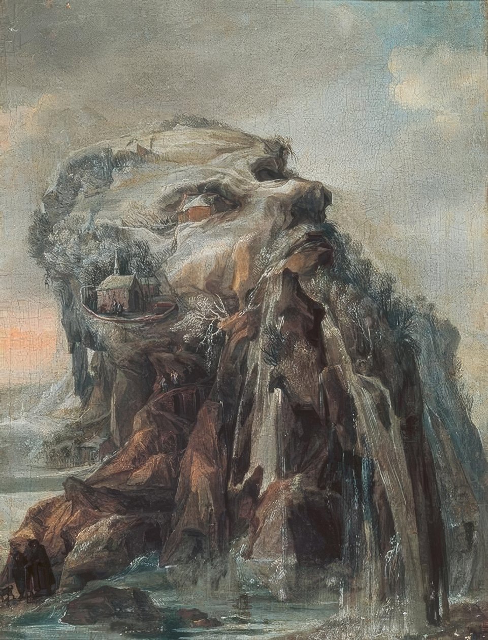 Allegori om vintern av Joos or Josse de Momper