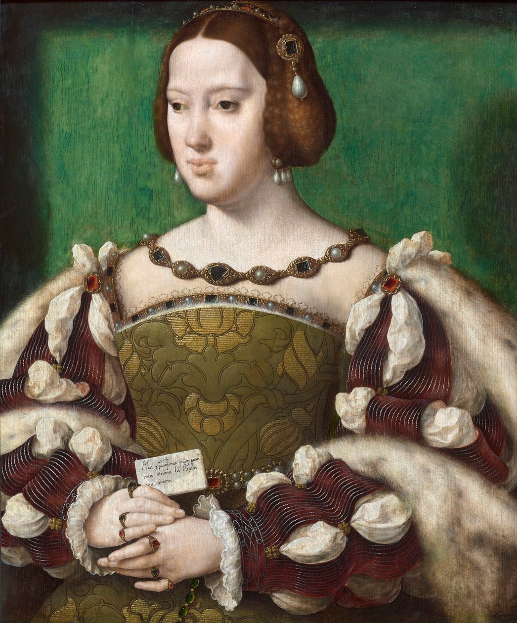 Eleonora av Österrike, drottning av Frankrike (1498-1558) av Joos van Cleve