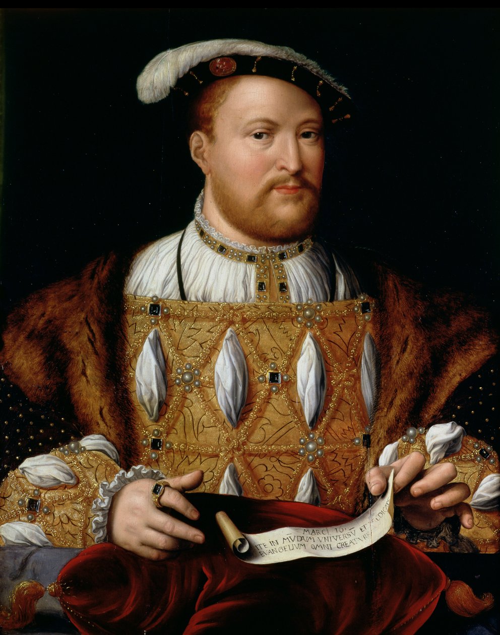 Henrik VIII (1491-1547) av Joos van Cleve