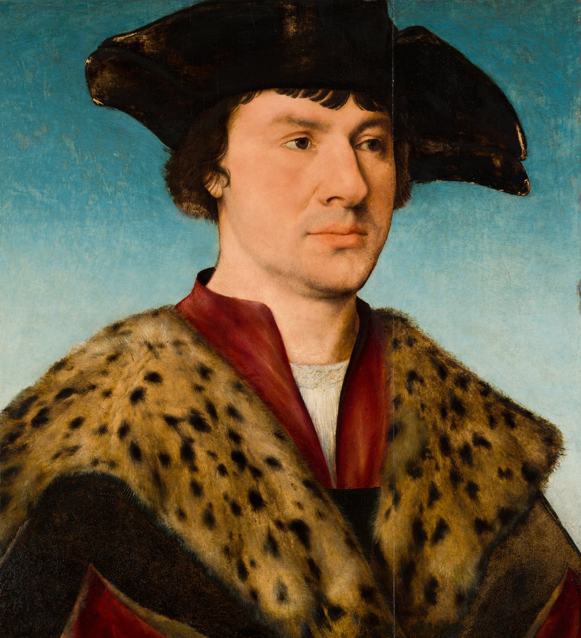 Porträtt av en man av Joos van Cleve