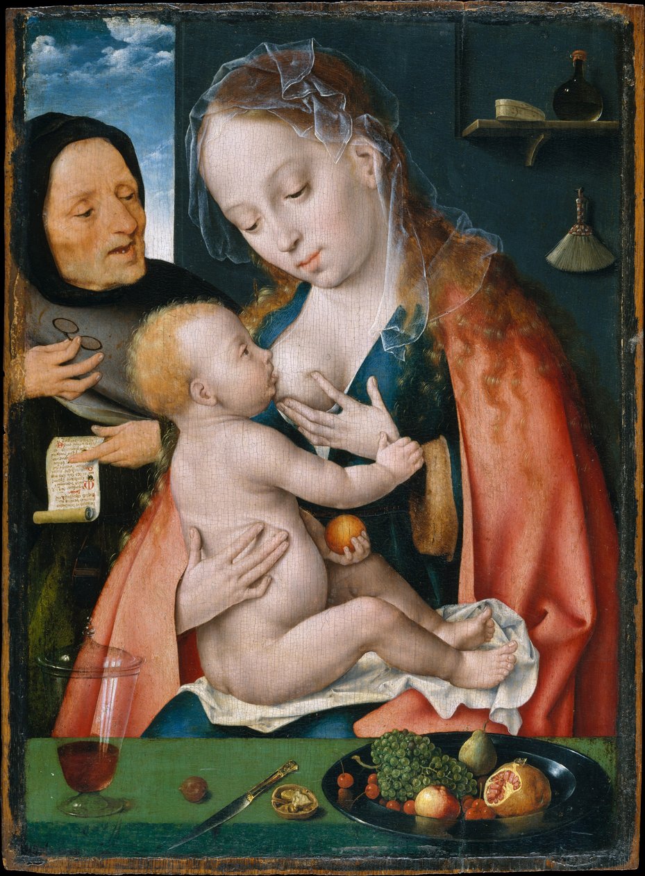 Den heliga familjen, c.1512–13 av Joos van Cleve
