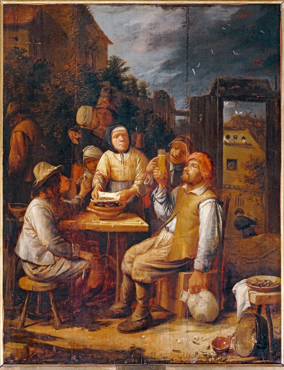 Les Mangeurs de moules - Musselätarna ... av Joos van Craesbeeck
