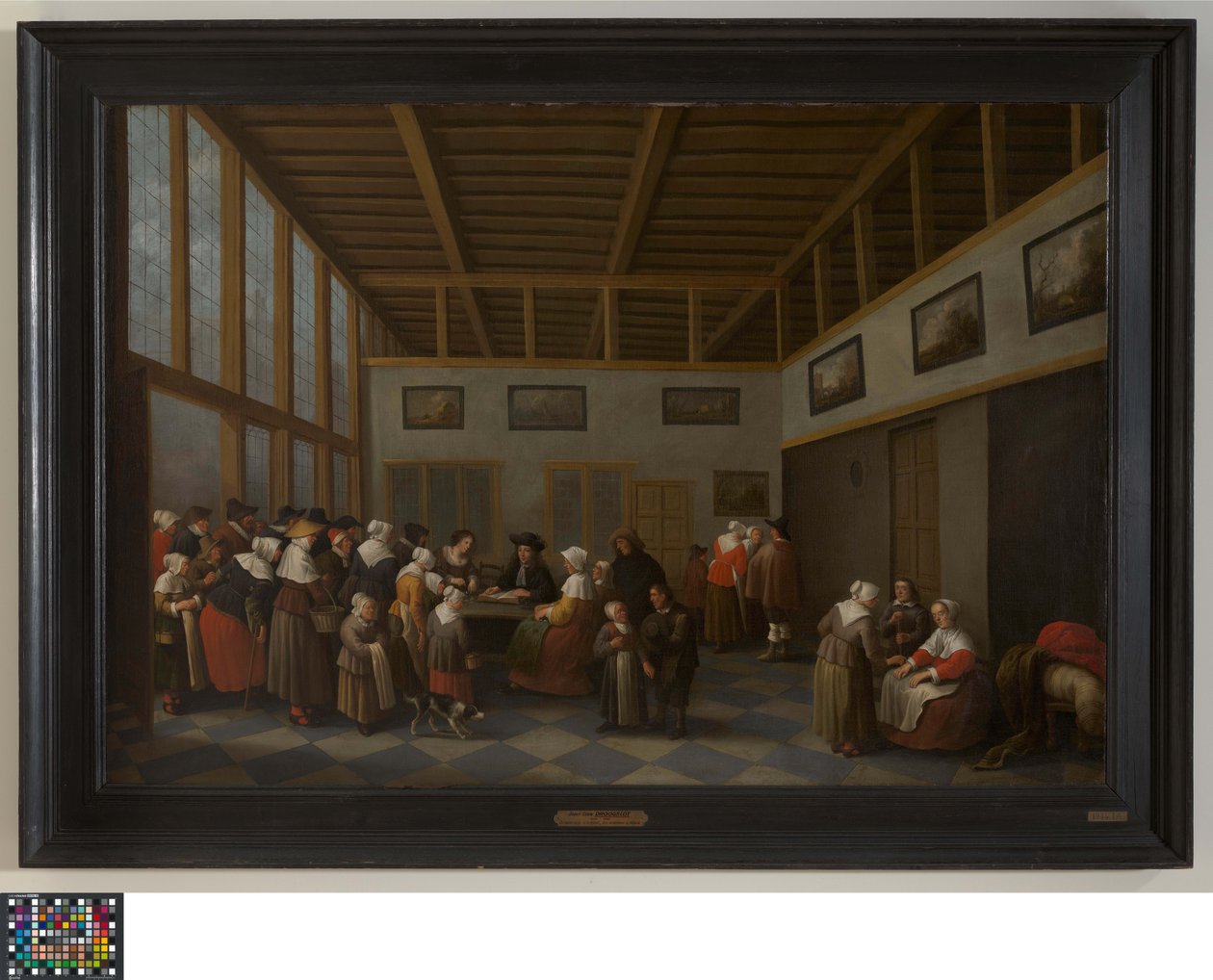 Fördelningen till de fattiga av Joost Cornelisz Droochsloot