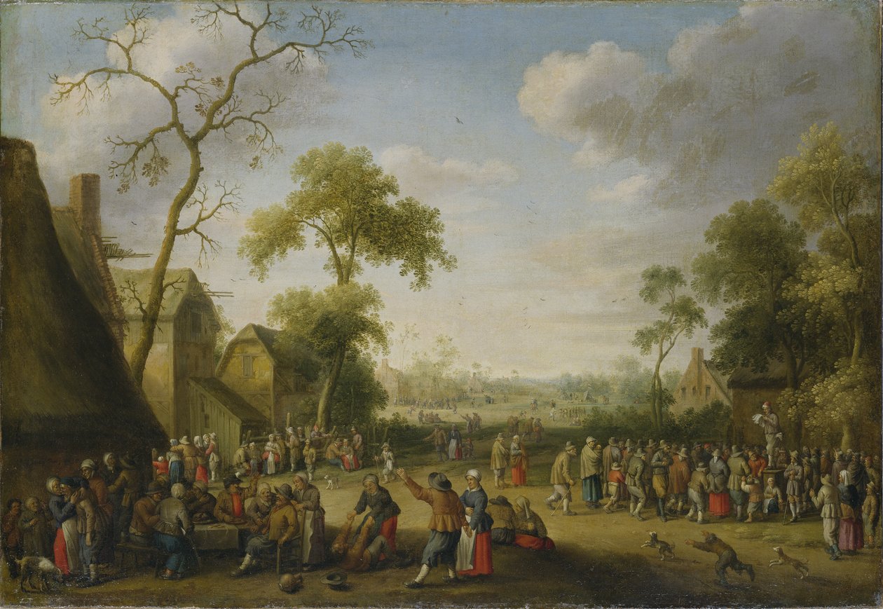 Byscen, 1637 av Joost Cornelisz. Droochsloot