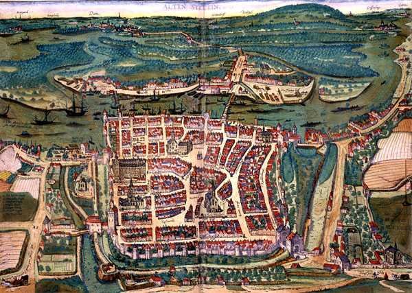 Karta över Altenstadt, från 