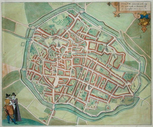 Plan av Dovay, från 