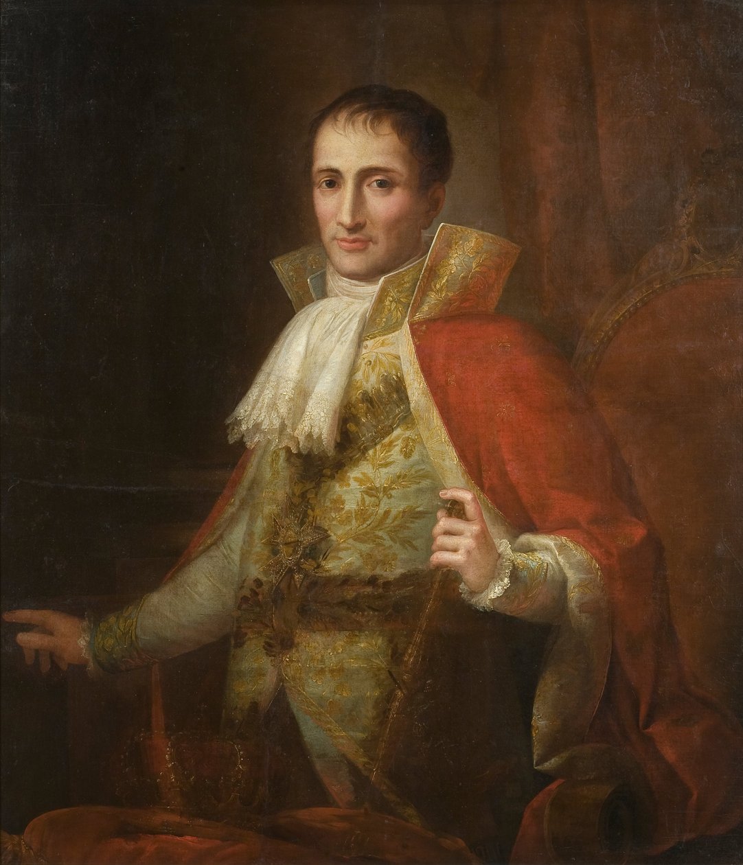 Porträtt av kung Joseph I av José Flaugier