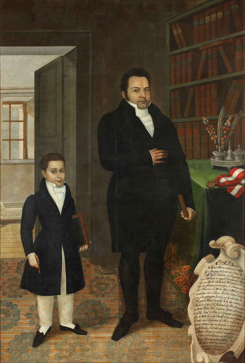 Mariano Alejo Álvarez och hans Son av José Gil de Castro