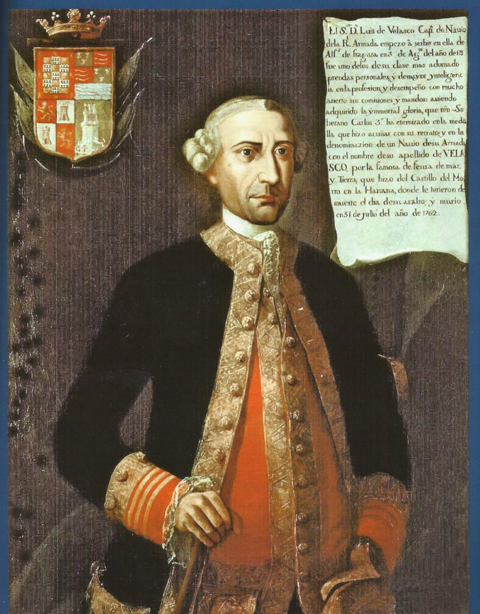 Luis Vicente de Velasco av José Nicolás de Escalera