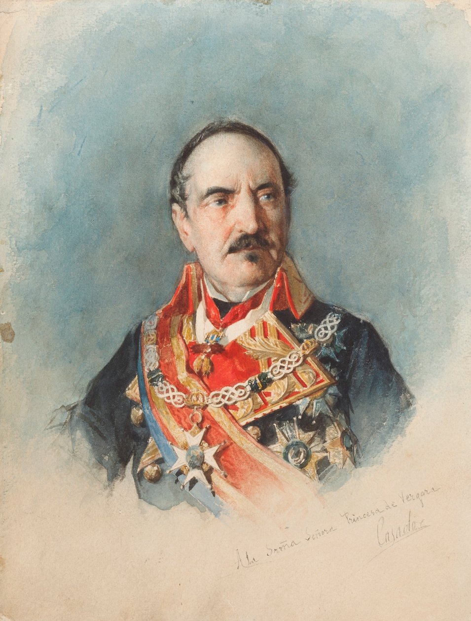 General Baldomero Espartero av Jose Casado del Alisal