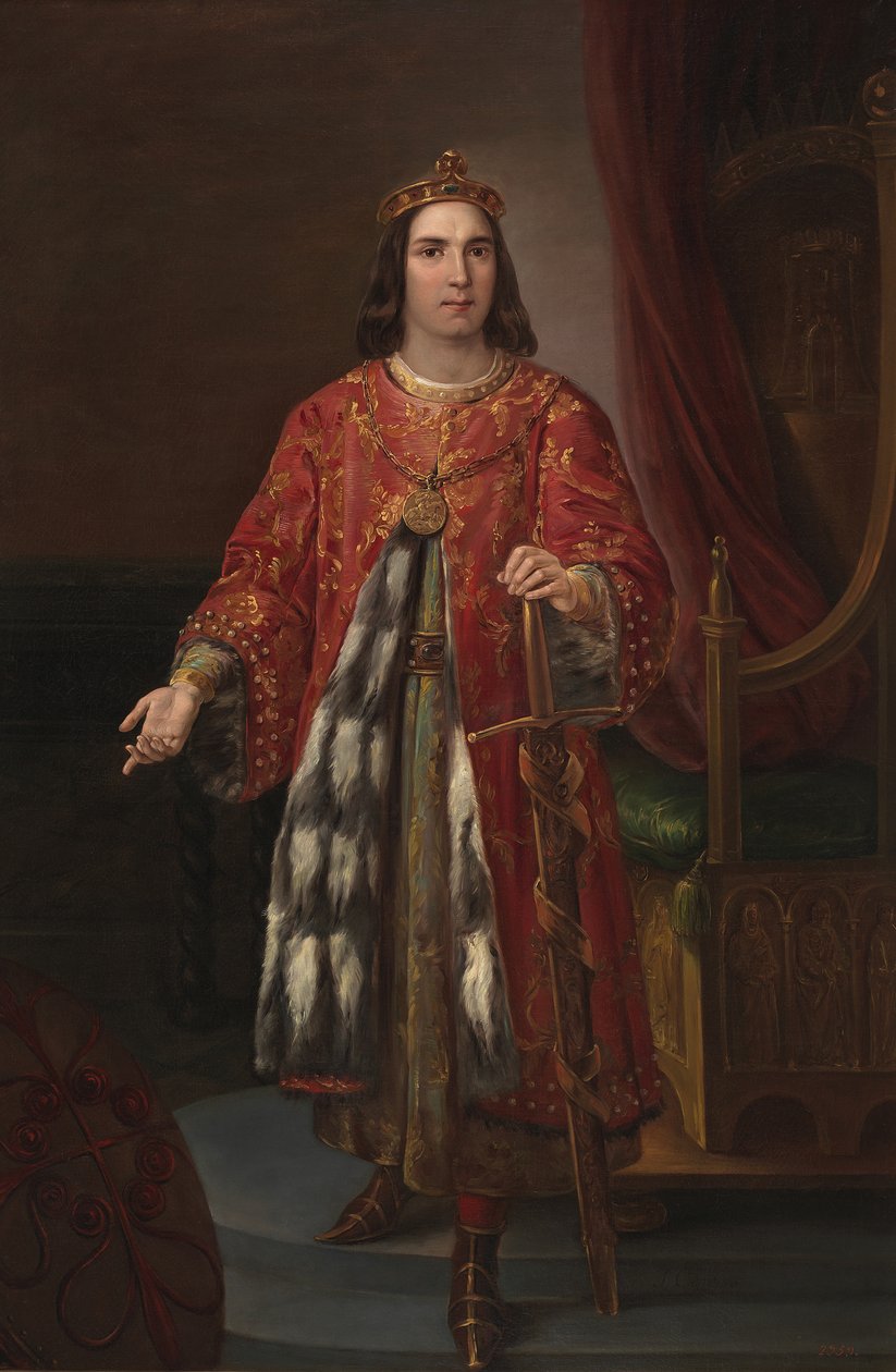 Kung Sancho III av Kastilien, 1850 av José Castelaro y Perea