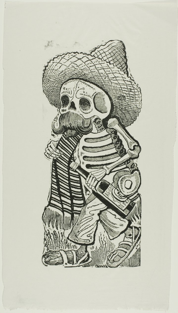 Calavera av Francisco Madero, från Calavera Maderista av José Guadalupe Posada