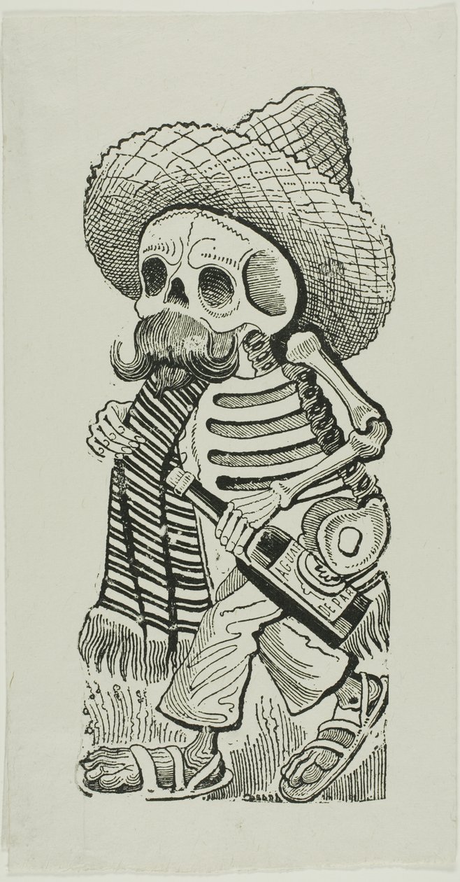 Calavera av Francisco Madero, från Calavera Maderista av José Guadalupe Posada