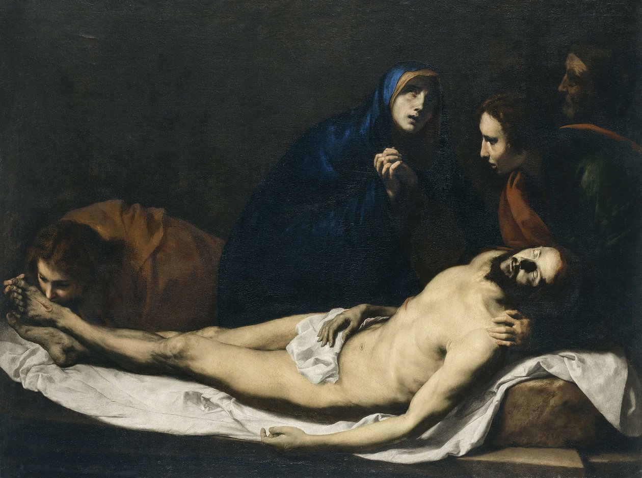 Klagosången över Kristus, 1633. av José Ribera de