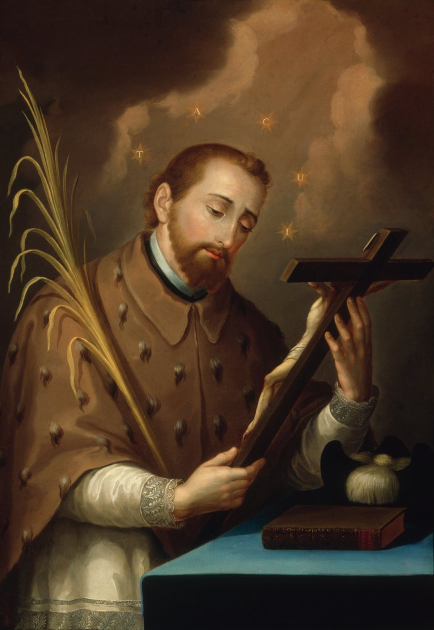 Sankt Johannes av Nepomuk av José Campeche