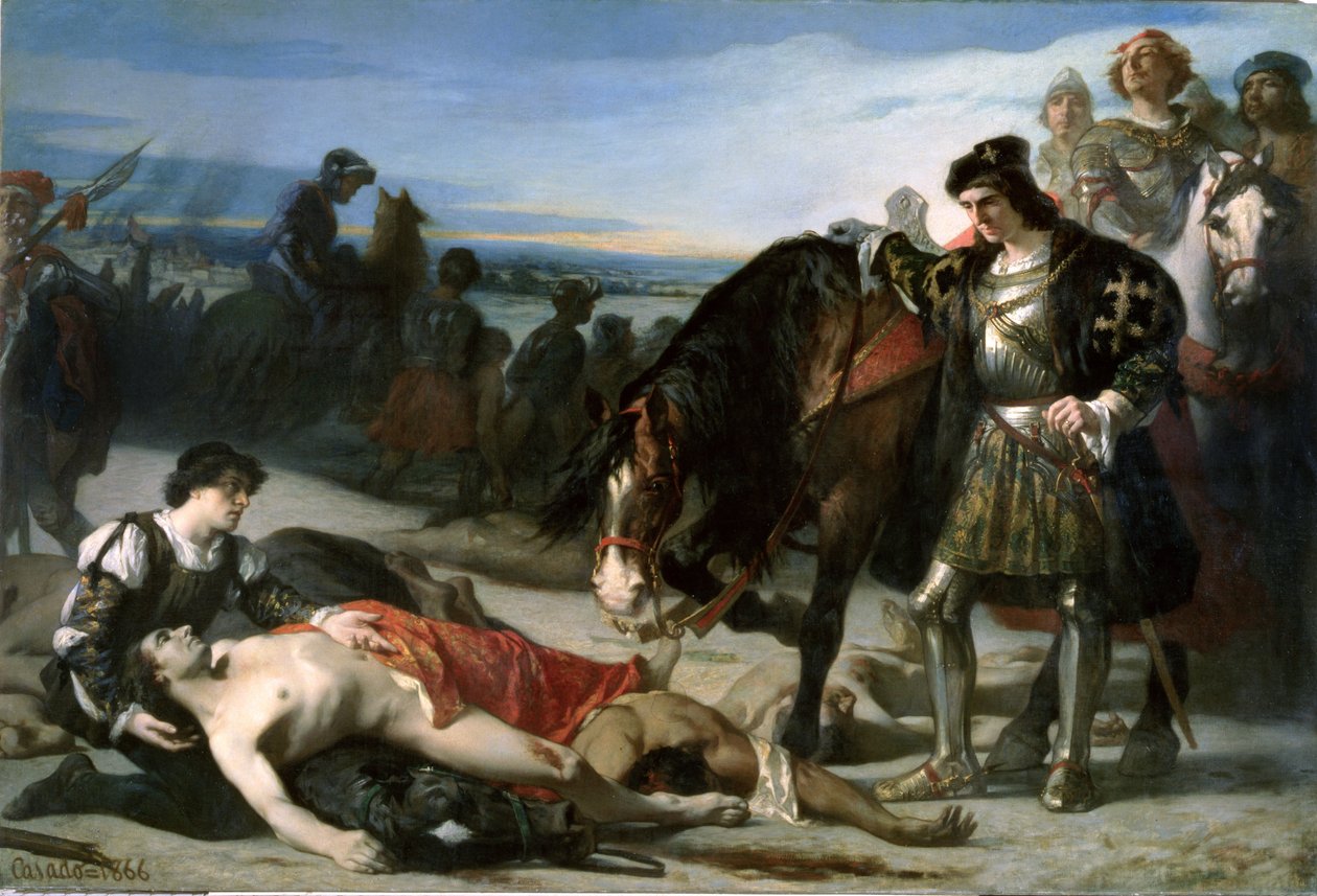 De två ledarna, 1866 av Jose Casado del Alisal