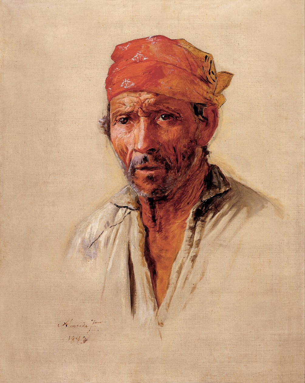 Study of Caipiras Head  av Jose Ferraz Almeida de Junior
