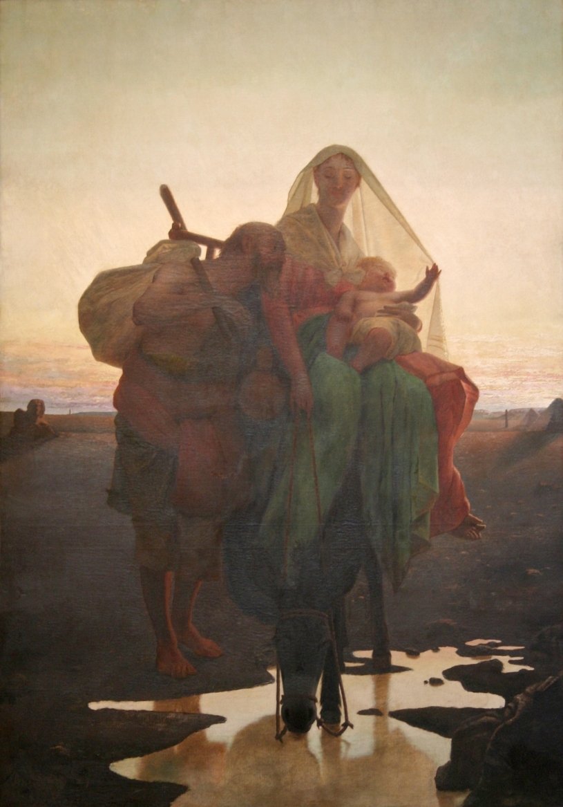 The Flight into Egypt  av Jose Ferraz Almeida de Junior