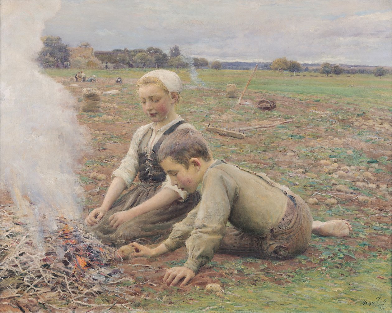 Potatissamlarna, 1898 av Jose Julio de Souza Pinto