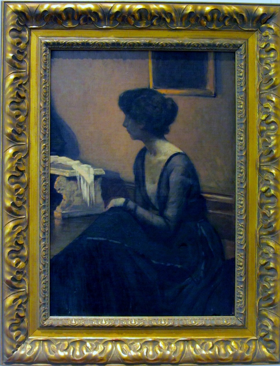 Eugenia Huici, esposa del pintor av Jose Tomas Errazuriz