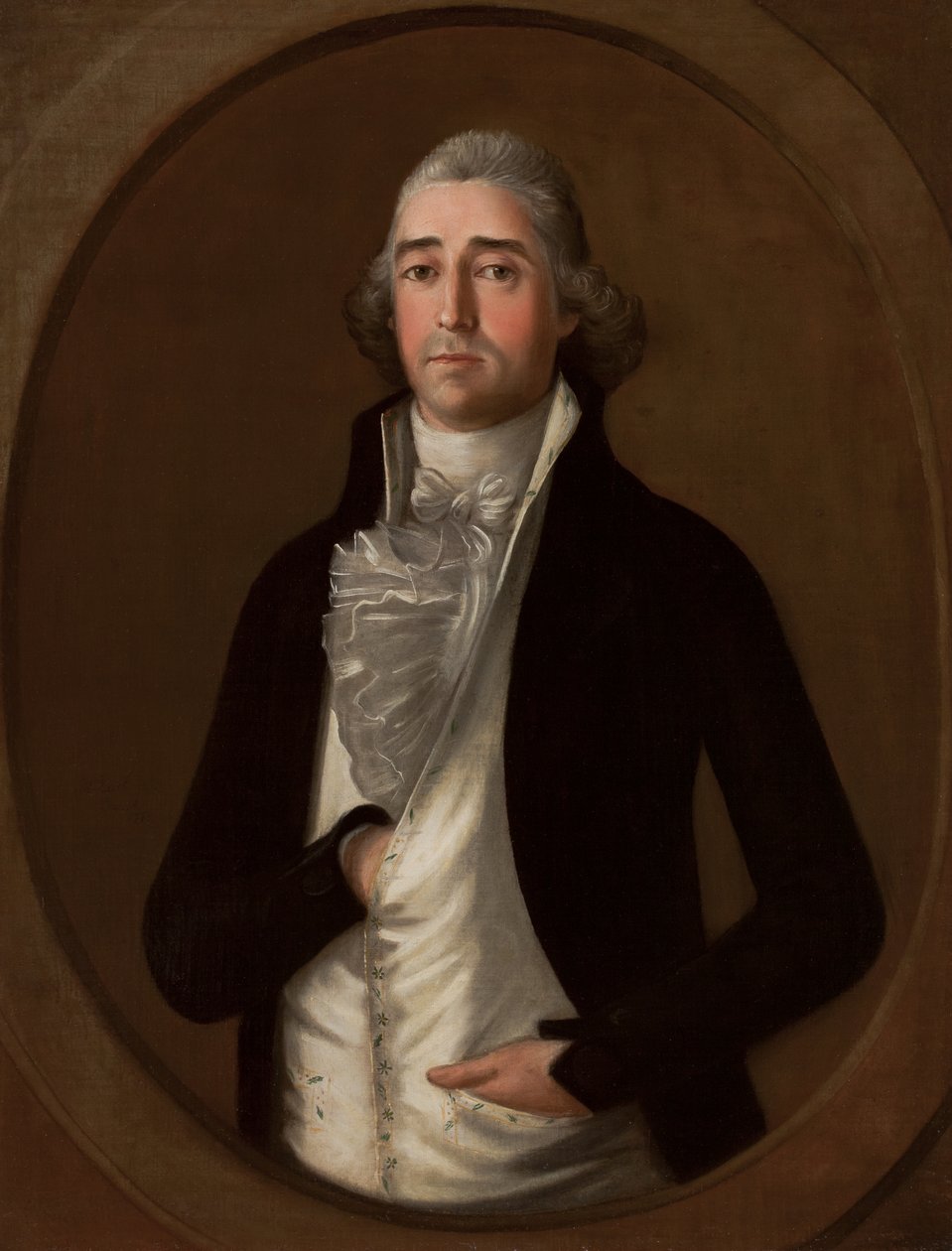 Porträtt av en okänd man, 1778 av Jose Francisco Xavier de Salazar y Mendoza