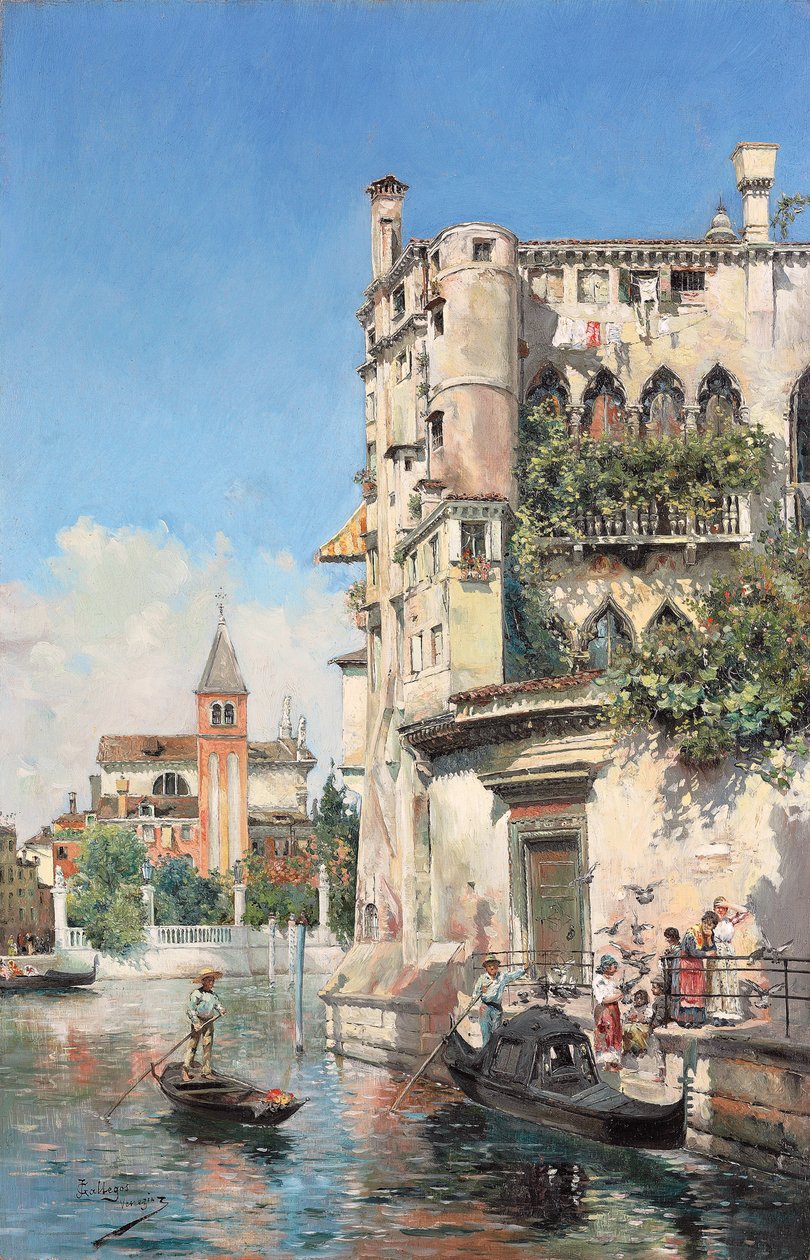 Palazzo Contarini, Venedig, av Jose Gallegos Arnosa