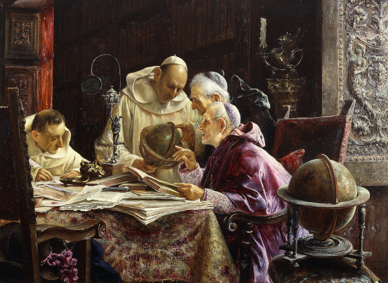 Geograferna, 1902 av Jose Gallegos Arnosa