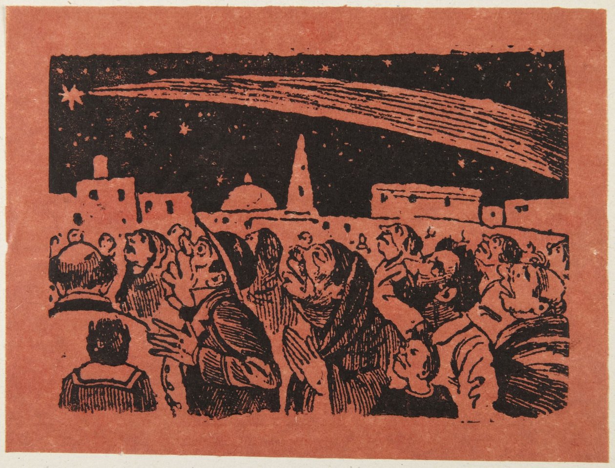 Den stora kometen av José Guadalupe Posada