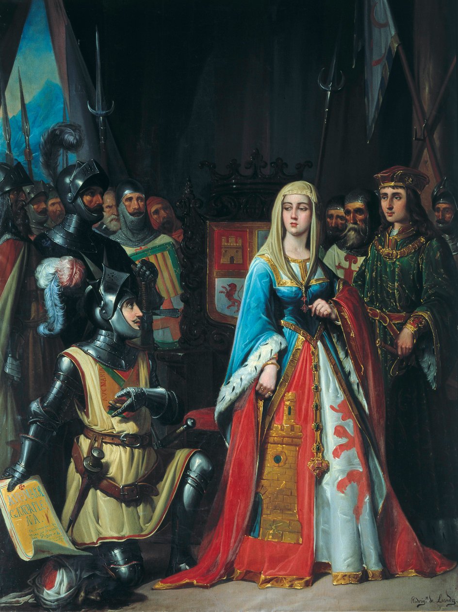 Reconquista: överlämnandet av staden Granada den 02/01/1492 av Jose Maria Rodriguez de Losada