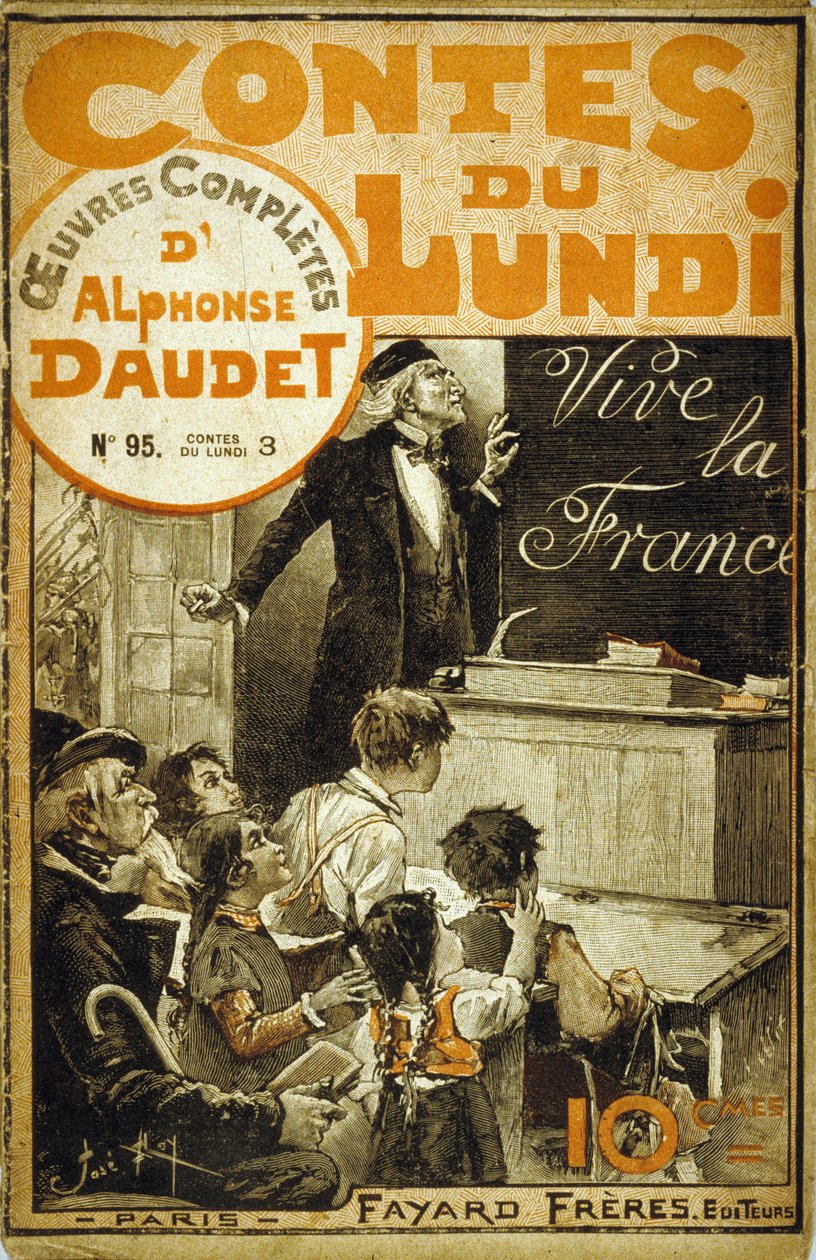 Omslag till boken "Monday Tales" av Alphonse Daudet av Jose Roy
