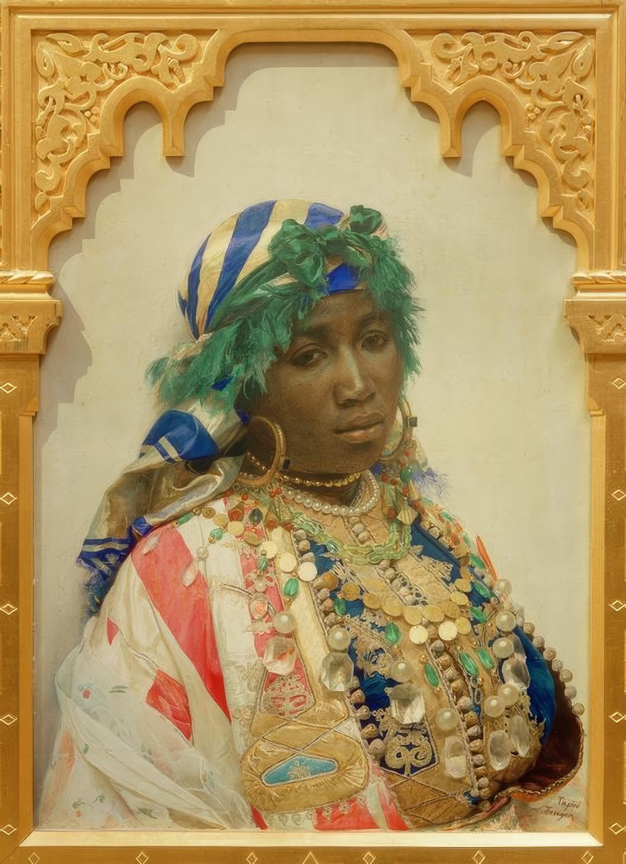 J.Tapiró y Baro, kvinna från Tanger av Jose Tapiro y Baro