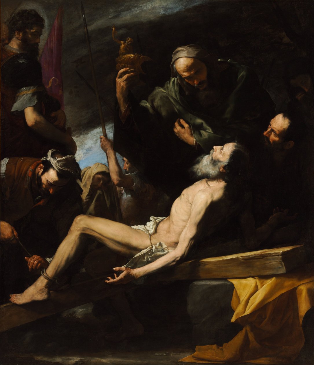 Sankt Andreas martyrskap av Jose de Ribera