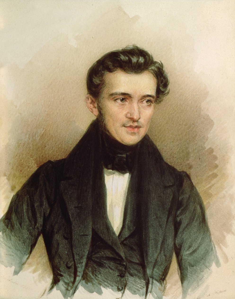 Johann Strauss den äldre (1804-49), 1835 av Josef Nikolaus Kriehuber