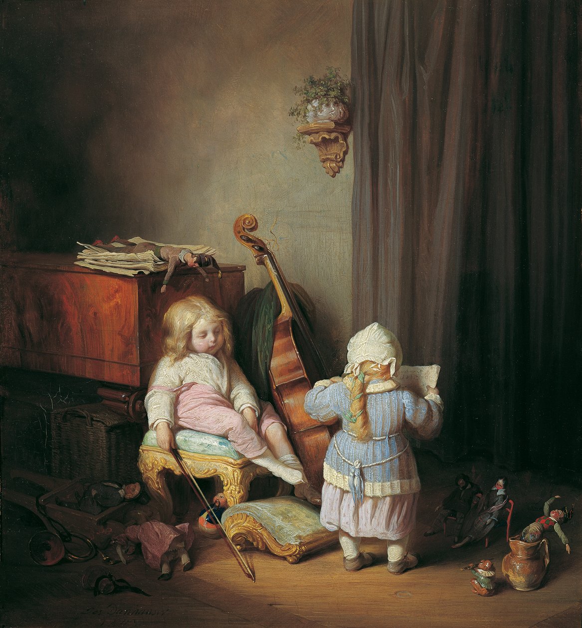 De små virtuoserna av Josef Danhauser