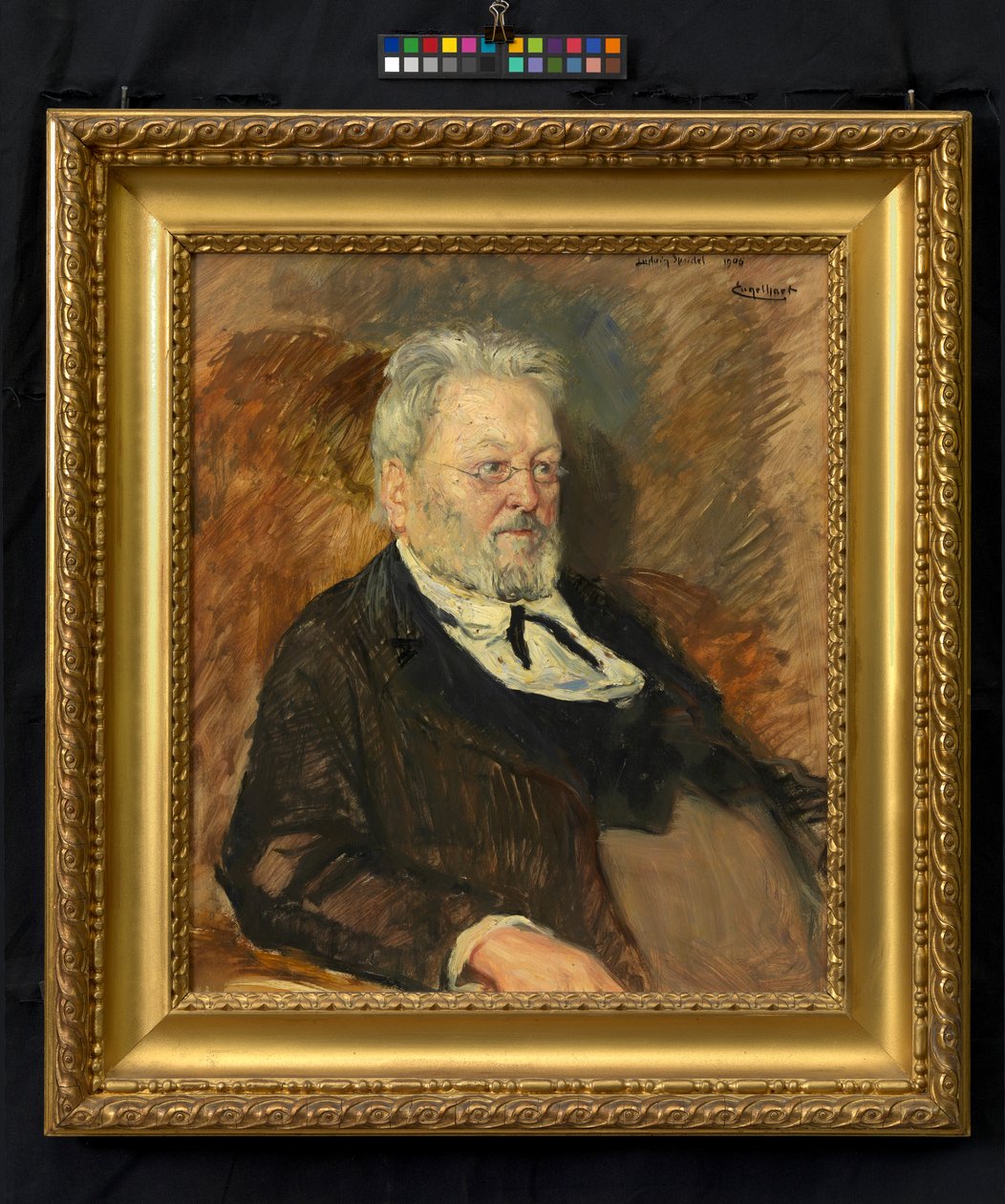 Ludwig Speidel, författare av Josef Engelhart
