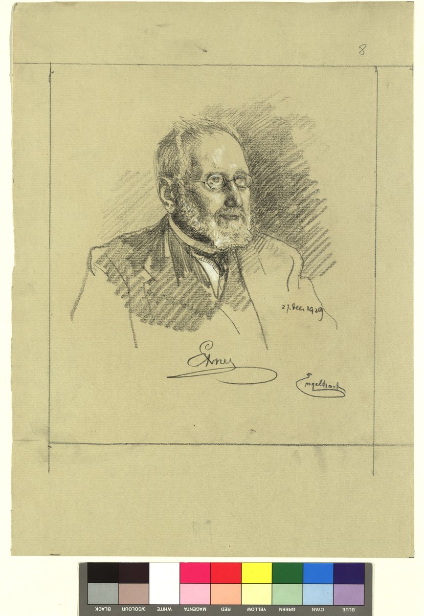 Wilhelm Exner, grundare av Tekniska industrimuseet av Josef Engelhart