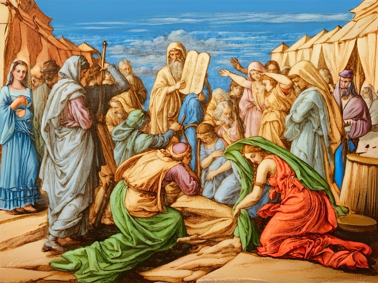 A2_Exodus_14_Tio budord 2 av Josef Johann Michel