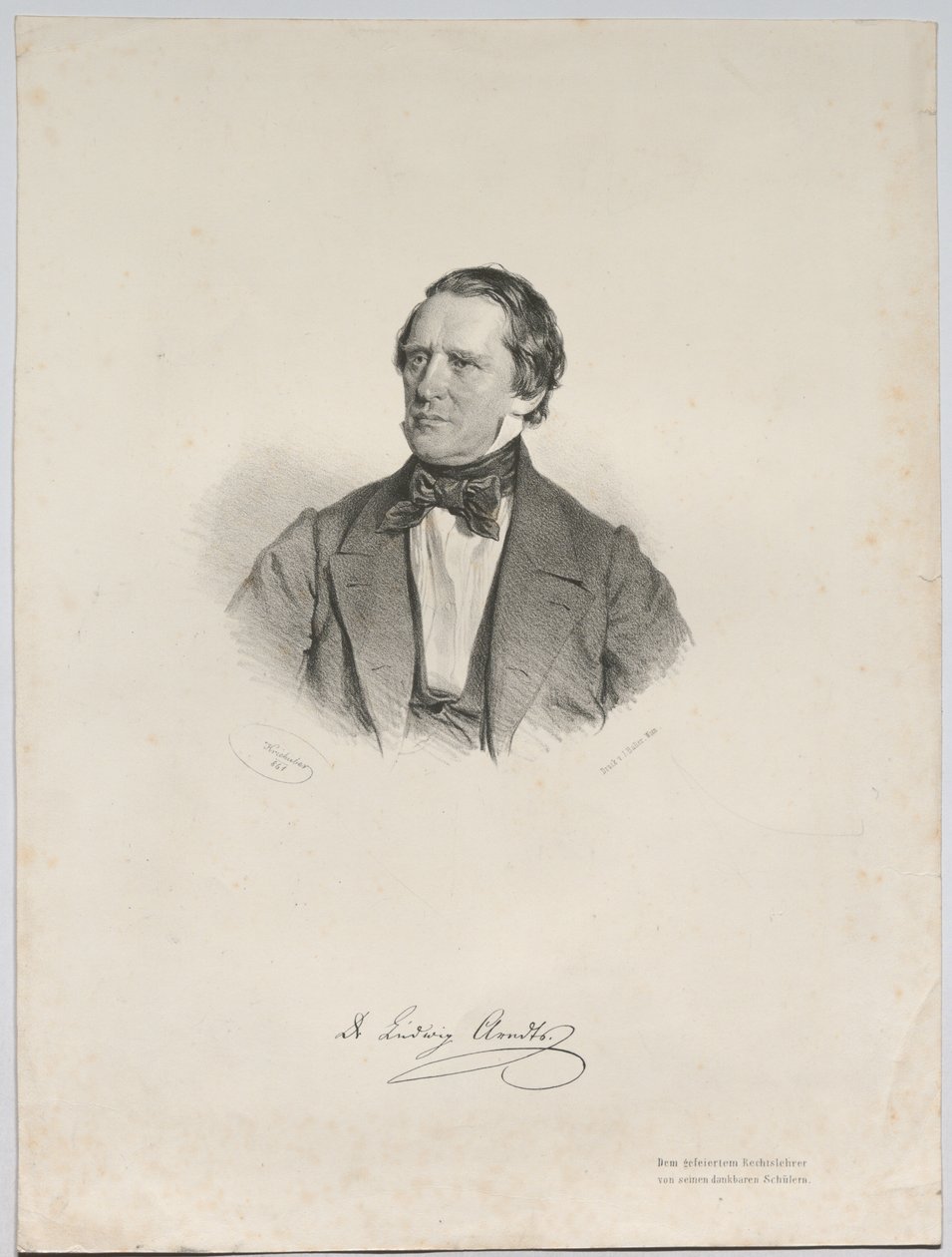 Dr Ludwig Arndt av Josef Kriehuber