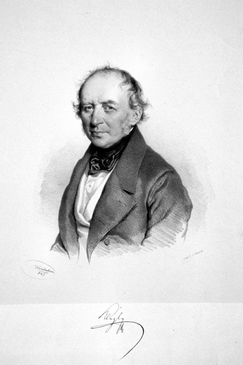 Franz Joachim Kleyle Litografi av Josef Kriehuber