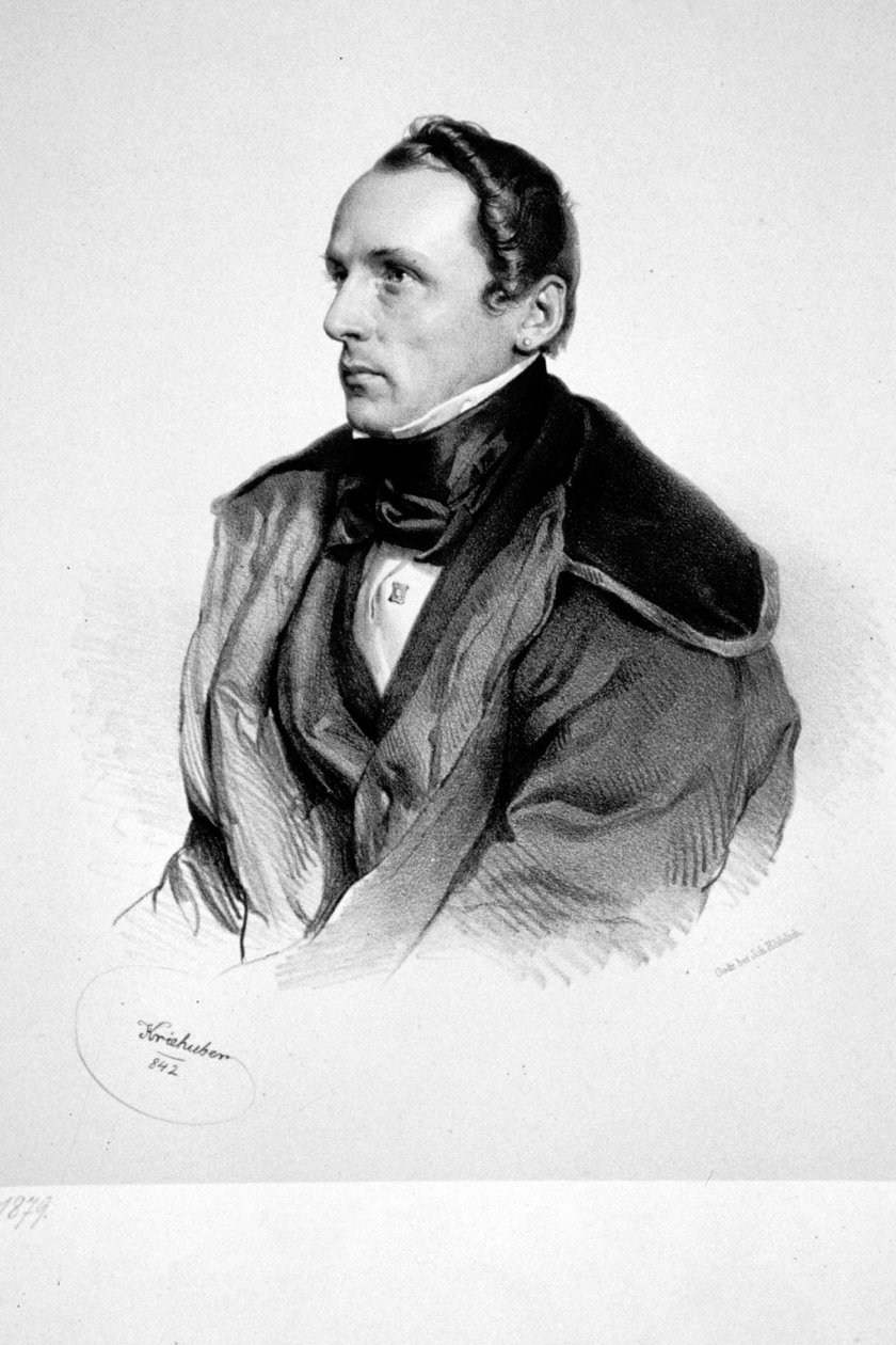 Franz Rambach Litografi av Josef Kriehuber