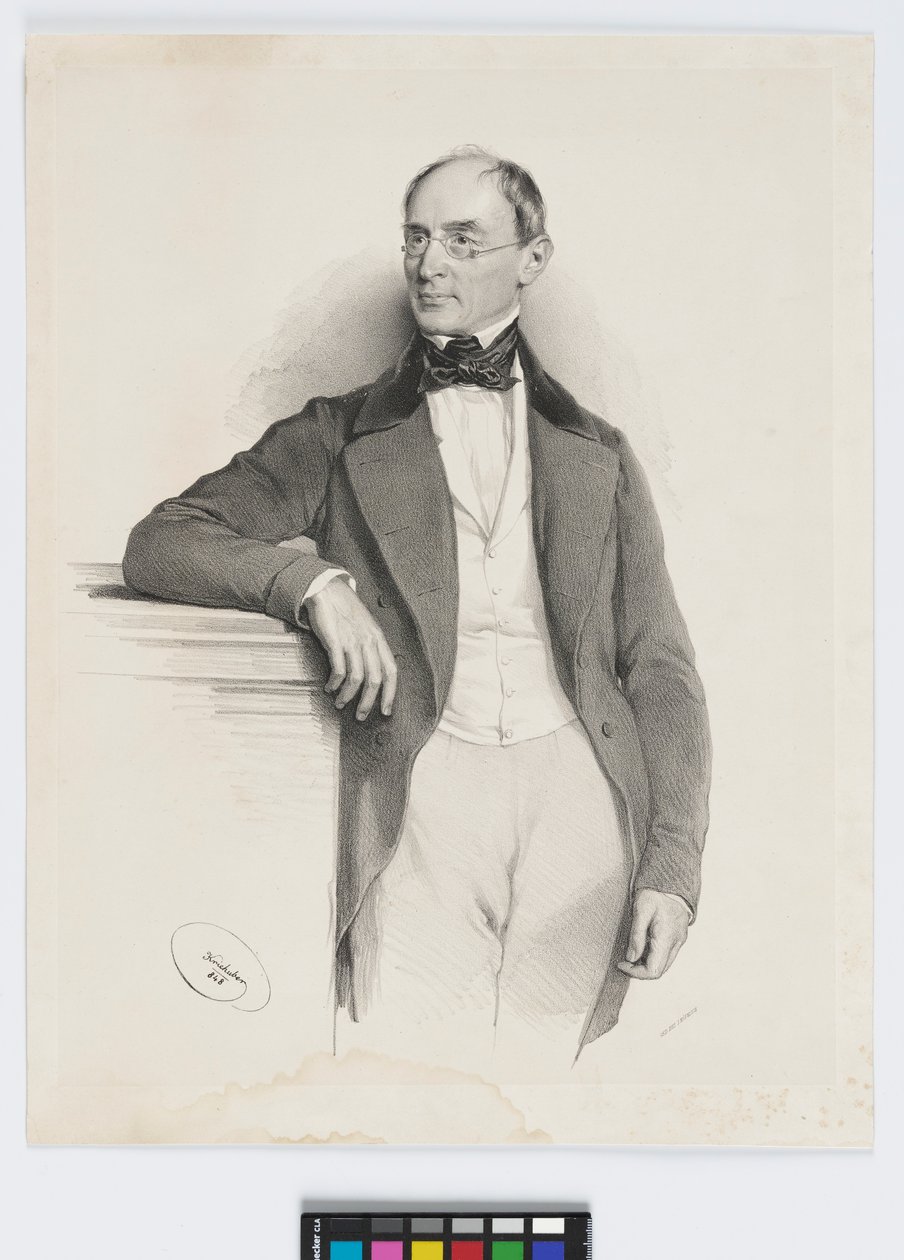 Franz Xaver (III) baron von Pillersdorf av Josef Kriehuber