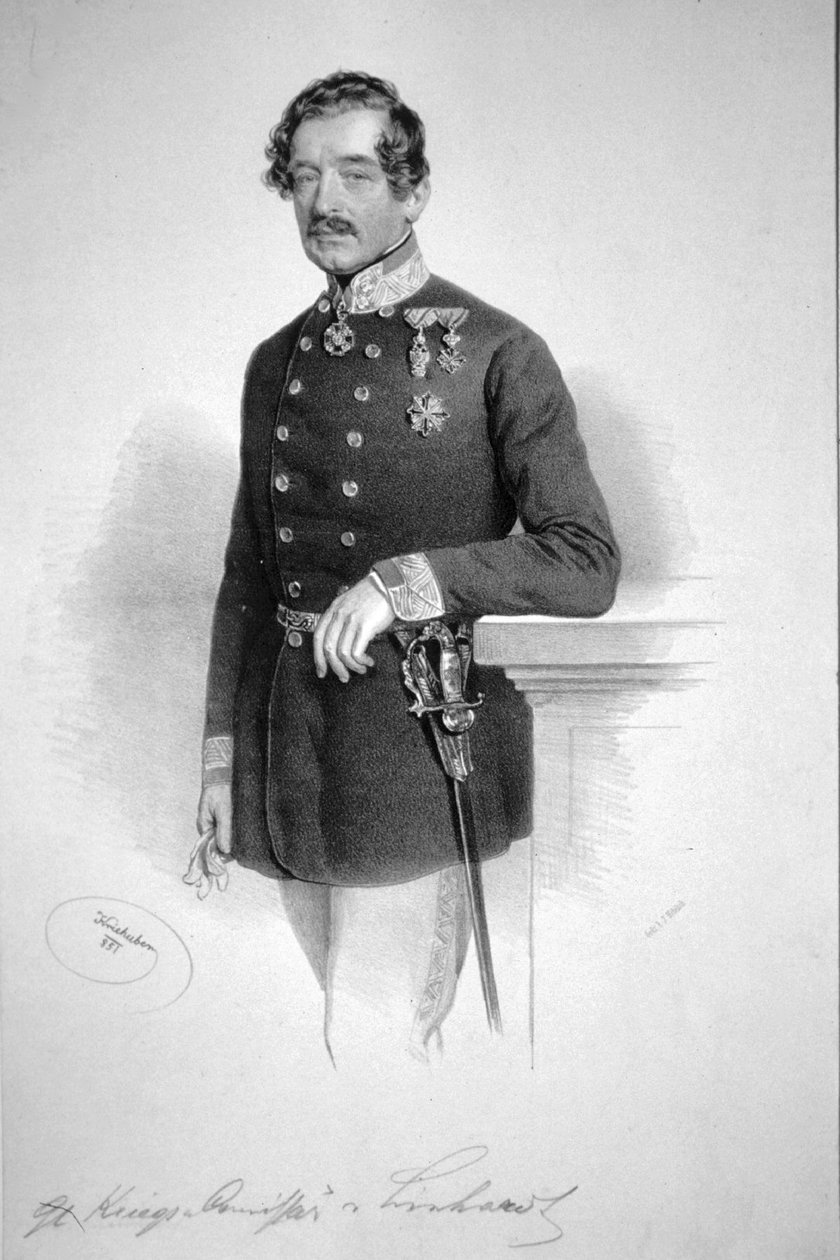 Franz von Linhardt av Josef Kriehuber