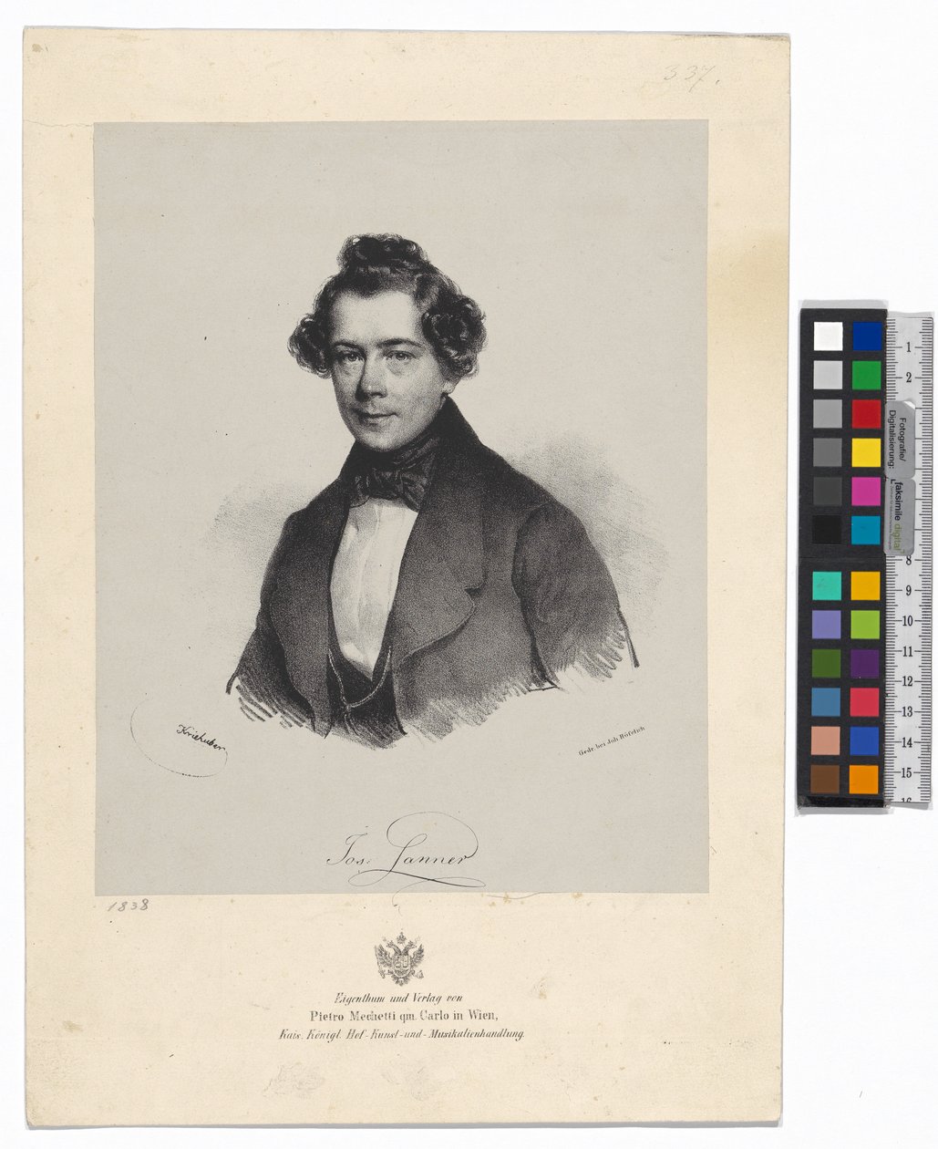 Josef Lanner av Josef Kriehuber
