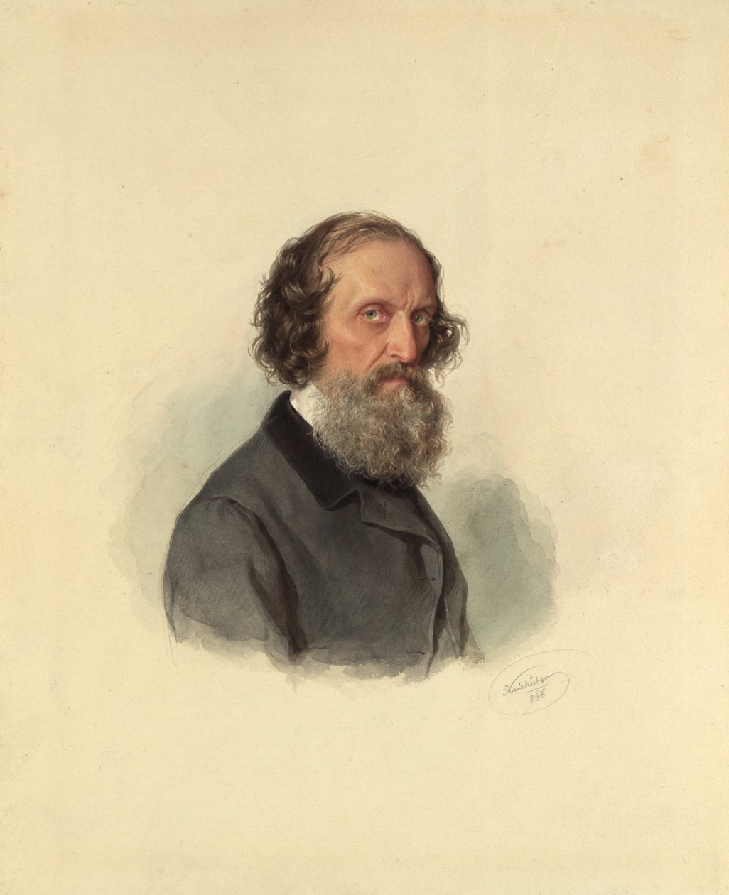 Självporträtt av Josef Kriehuber