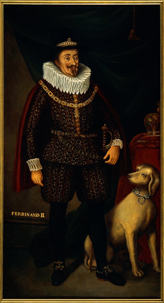 Porträtt av Ferdinand II av Österrike (Graz av Josef and Mayrhofer Friedrich Kiss