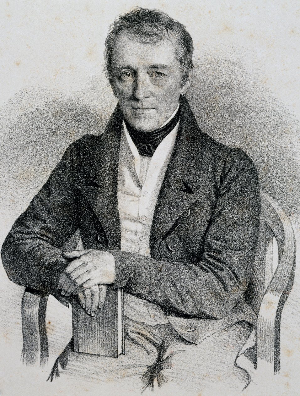 Porträtt av Georg Friedrich Treitschke (Augsburg av Josef Nikolaus Kriehuber