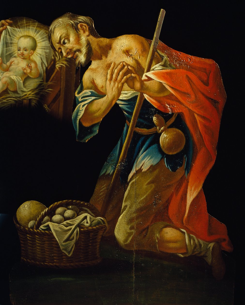 Sankt Josef och Jesusbarnet av Josef Renzler