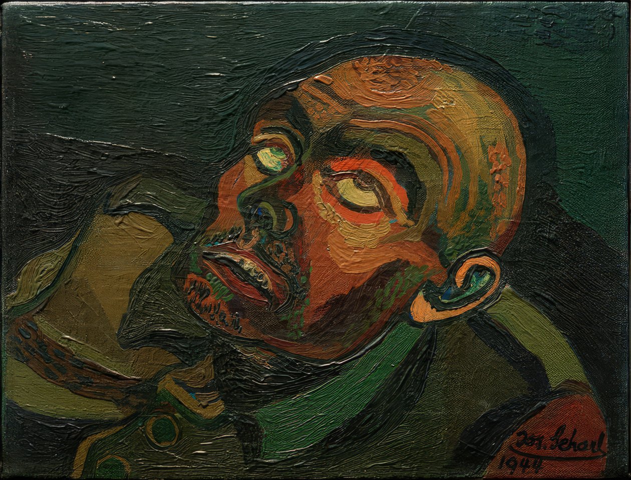 Död soldat av Josef Scharl