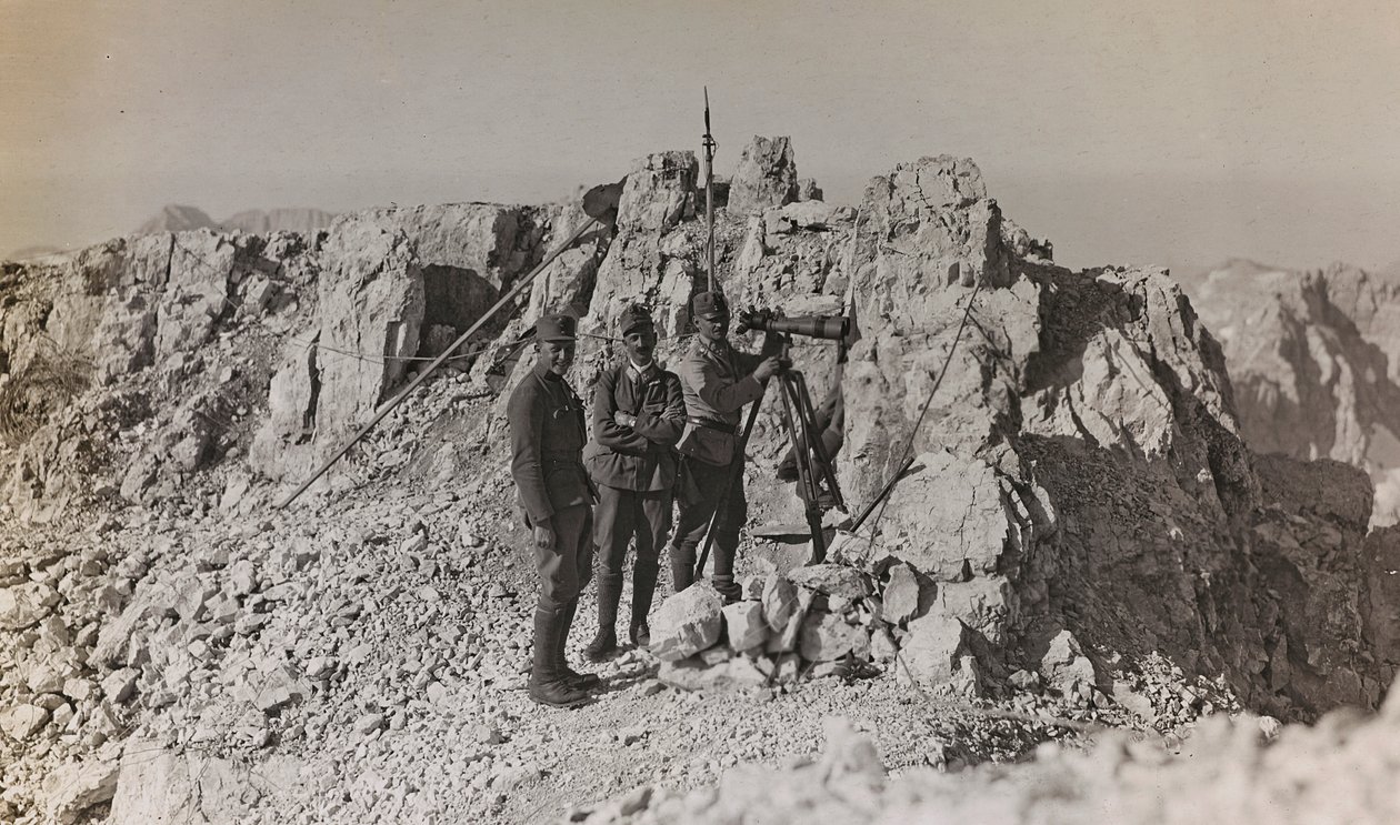 Album "Mitt världskrig - minnen av sydvästra fronten i Kärnten, Italien, Trentino-Alto Adige) 31/03/1915-12/11/1918 - Josef Zohles Wien ": Ärkehertig av Österrike Ferdina av Josef Zohles